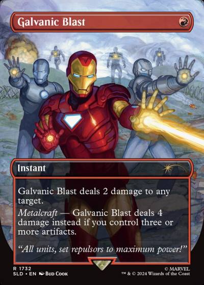 Galvanic Blast SLD-1732 Secret Lair Drop Magic card