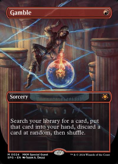 Gamble SPG-24 Special Guests Magic card