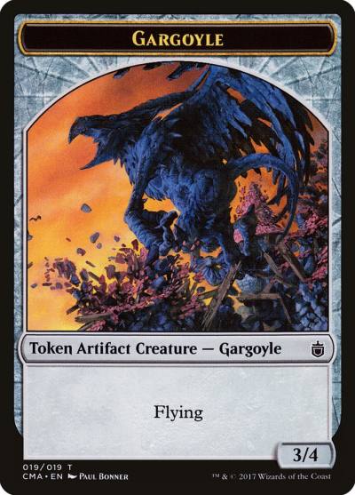 Gargoyle TCMA-19 Commander Anthology Tokens Magic card