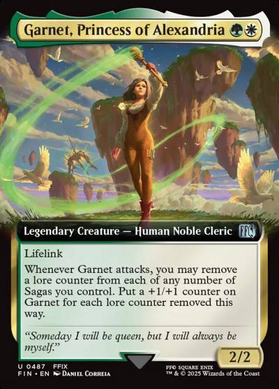 Garnet, Princess of Alexandria FIN-487 Final Fantasy Magic card