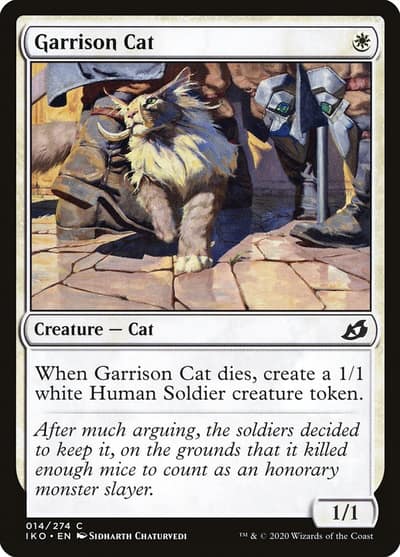 Garrison Cat 14 Ikoria: Lair of Behemoths Magic card