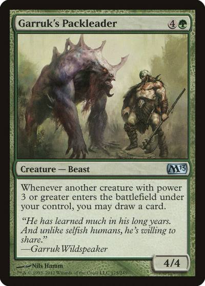 Garruk's Packleader M13-175 Magic 2013 Magic card