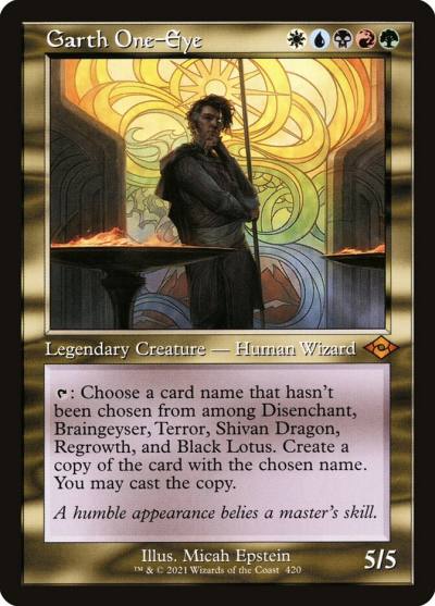 Garth One-Eye MH2-420 Modern Horizons 2 Magic card