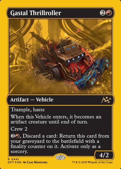 Gastal Thrillroller DFT-461 Aetherdrift Magic card
