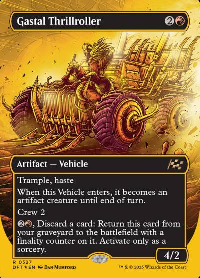 Gastal Thrillroller DFT-527 Aetherdrift Magic card