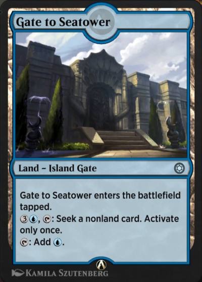 Gate to Seatower HBG-79 Alchemy Horizons: Baldur's Gate Magic card