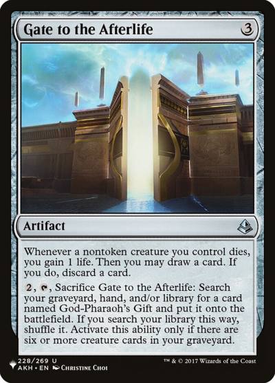 Gate to the Afterlife PLST-AKH-228 The List Magic card