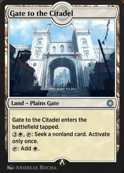Gate to the Citadel HBG-80 Alchemy Horizons: Baldur's Gate Magic card