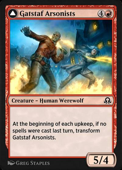 Gatstaf Arsonists // Gatstaf Ravagers SIR-158 Shadows over Innistrad Remastered Magic card