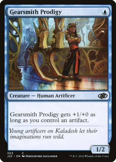 Gearsmith Prodigy J22-303 Jumpstart 2022 Magic card
