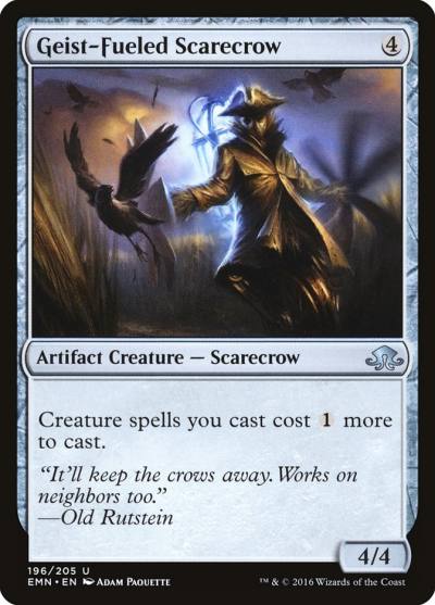 Geist-Fueled Scarecrow EMN-196 Eldritch Moon Magic card