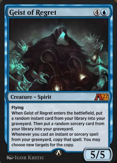 Geist of Regret 16 Alchemy: Innistrad Magic card