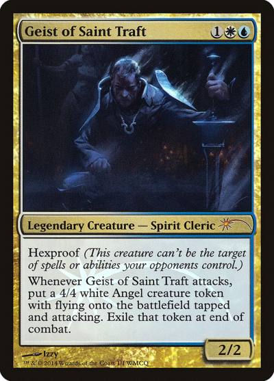 Geist of Saint Traft WMC-2014 World Magic Cup Qualifiers Magic card