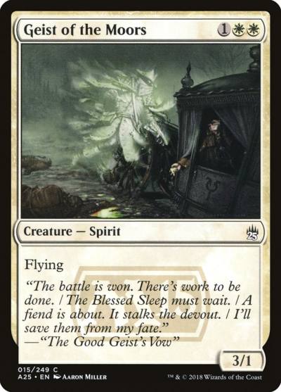 Geist of the Moors A25-15 Masters 25 Magic card