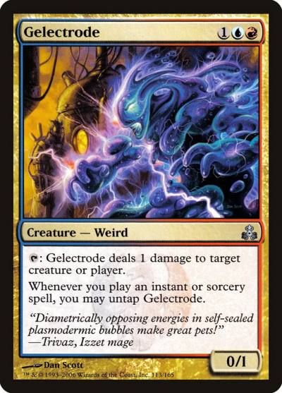 Gelectrode GPT-113 Guildpact Magic card