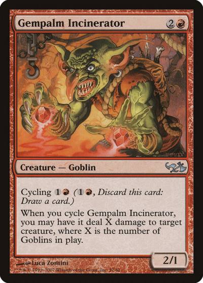 Gempalm Incinerator DD1-37 Duel Decks: Elves vs. Goblins Magic card