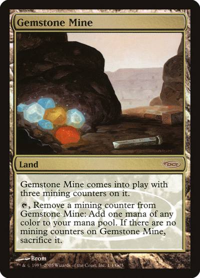 Gemstone Mine G05-1 Judge Gift Cards 2005 Magic card