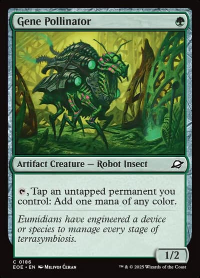 Gene Pollinator 186 Edge of Eternities Magic card