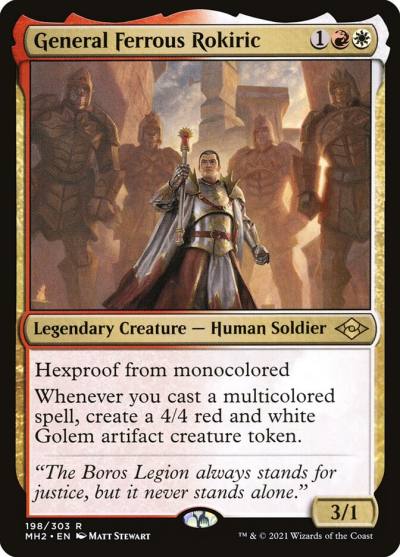 General Ferrous Rokiric MH2-198 Modern Horizons 2 Magic card