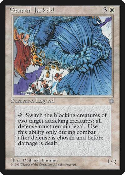 General Jarkeld ICE-27 Ice Age Magic card
