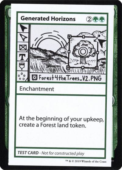 Generated Horizons CMB2-75 Mystery Booster Playtest Cards 2021 Magic card