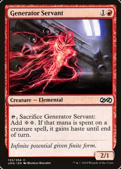 Generator Servant UMA-133 Ultimate Masters Magic card