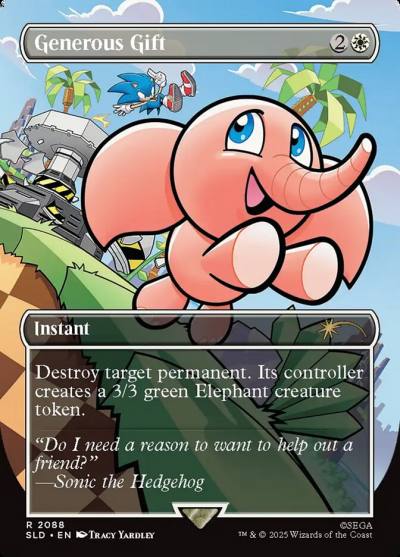 Generous Gift SLD-2088 Secret Lair Drop Magic card