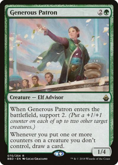 Generous Patron BBD-70 Battlebond Magic card