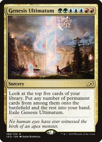 Genesis Ultimatum IKO-189 Ikoria: Lair of Behemoths Magic card