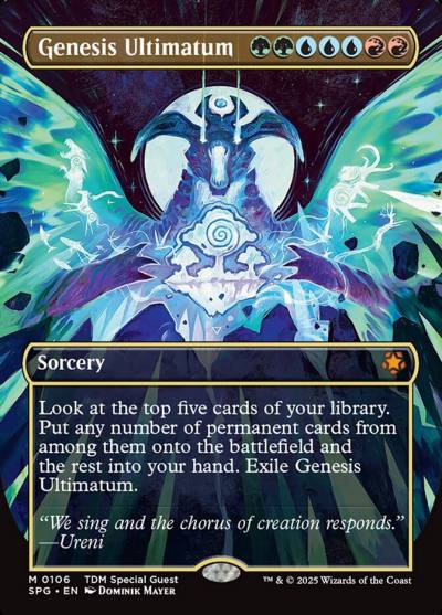 Genesis Ultimatum SPG-106 Special Guests Magic card