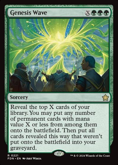 Genesis Wave FDN-221 Foundations Magic card