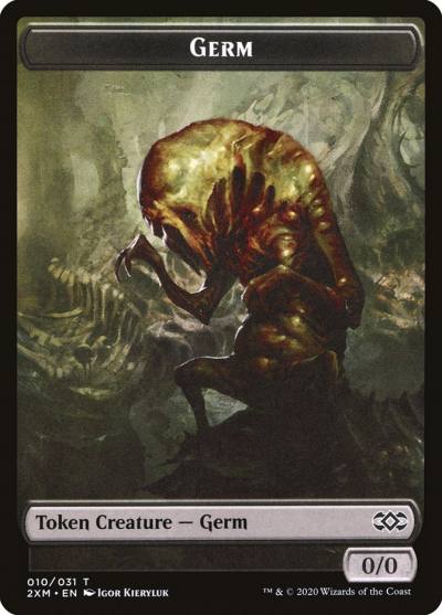 Germ T2XM-10 Double Masters Tokens Magic card