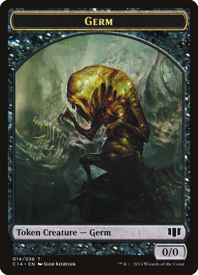 Germ TC14-14 Commander 2014 Tokens Magic card