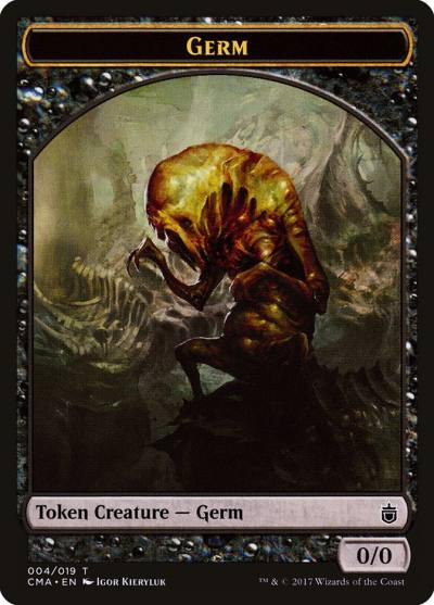 Germ TCMA-4 Commander Anthology Tokens Magic card