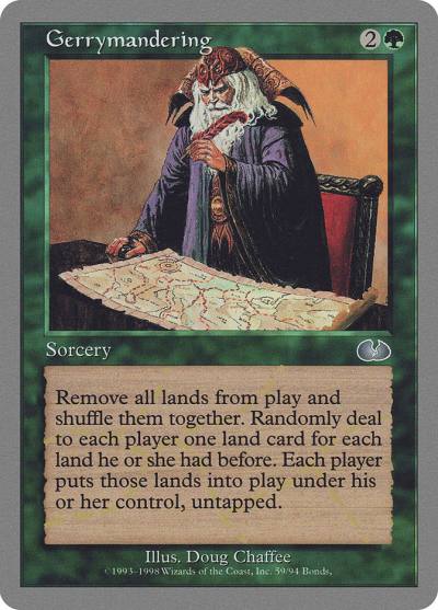 Gerrymandering UGL-59 Unglued Magic card