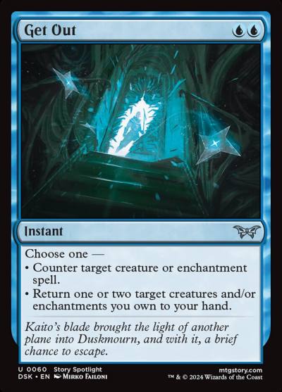 Get Out DSK-60 Duskmourn: House of Horror Magic card
