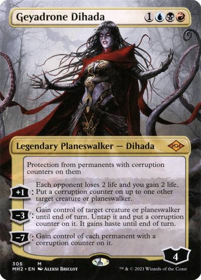 Geyadrone Dihada MH2-305 Modern Horizons 2 Magic card