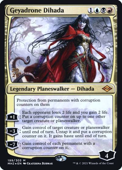 Geyadrone Dihada PMH2-199S Modern Horizons 2 Promos Magic card