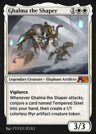 Ghalma the Shaper YONE-1 Alchemy: Phyrexia Magic card