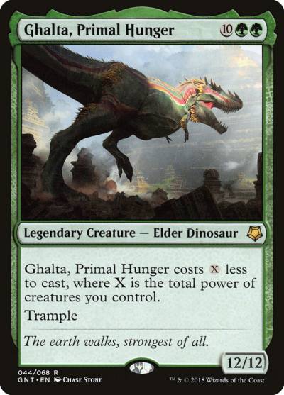 Ghalta, Primal Hunger GNT-44 Game Night Magic card