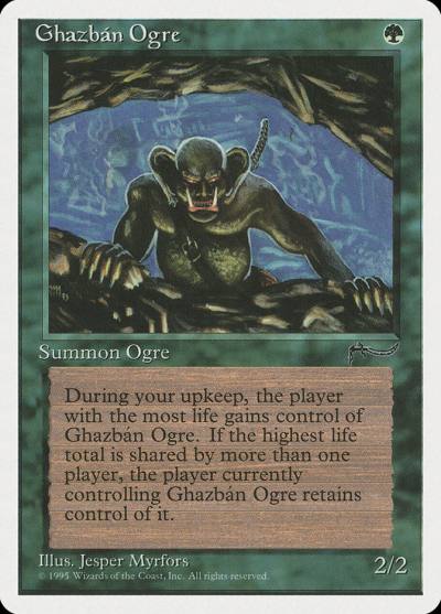 Ghazbán Ogre CHR-65 Chronicles Magic card