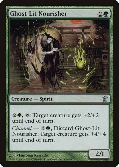 Ghost-Lit Nourisher SOK-131 Saviors of Kamigawa Magic card