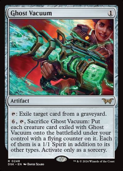 Ghost Vacuum DSK-248 Duskmourn: House of Horror Magic card
