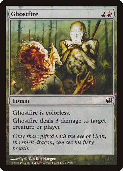 Ghostfire DDG-69 Duel Decks: Knights vs. Dragons Magic card