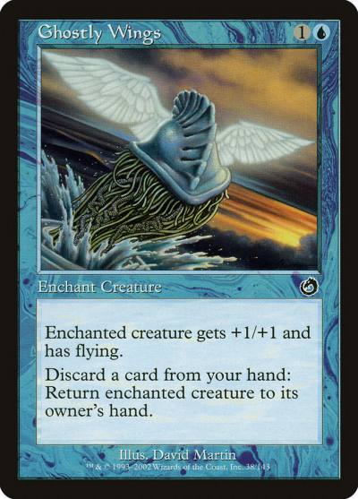 Ghostly Wings TOR-38 Torment Magic card