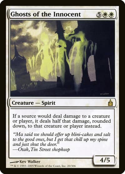 Ghosts of the Innocent 20 Ravnica: City of Guilds Magic card