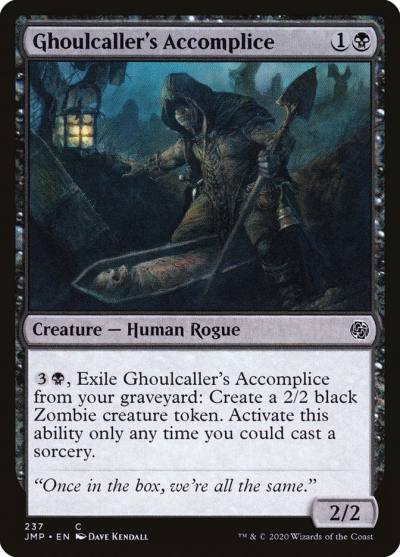 Ghoulcaller's Accomplice JMP-237 Jumpstart Magic card