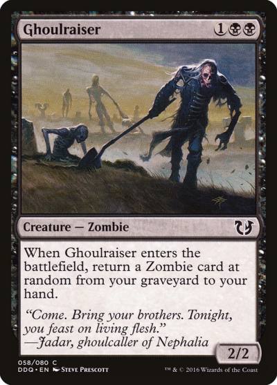 Ghoulraiser DDQ-58 Duel Decks: Blessed vs. Cursed Magic card