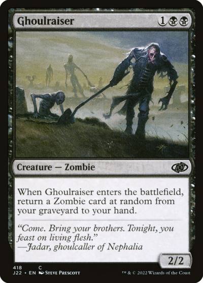 Ghoulraiser J22-418 Jumpstart 2022 Magic card