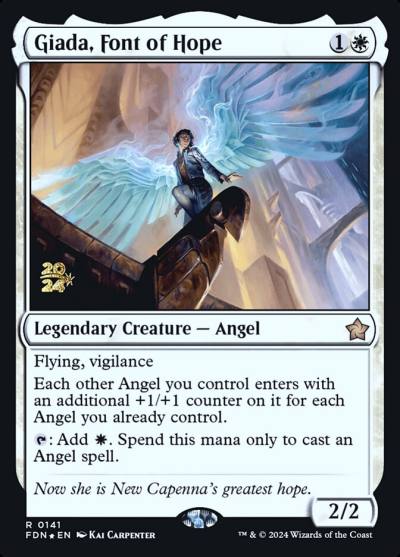 Giada, Font of Hope PFDN-141S Foundations Promos Magic card